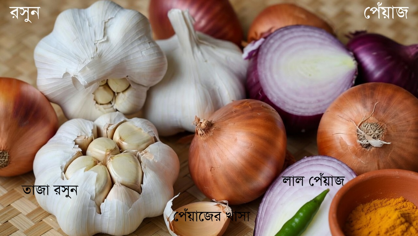 শিরার স্বাস্থ্য রক্ষায় প্রাকৃতিক উপায় অন্বেষণ: দৈনন্দিন অভ্যাসে রসুন ও পেঁয়াজের ভূমিকা