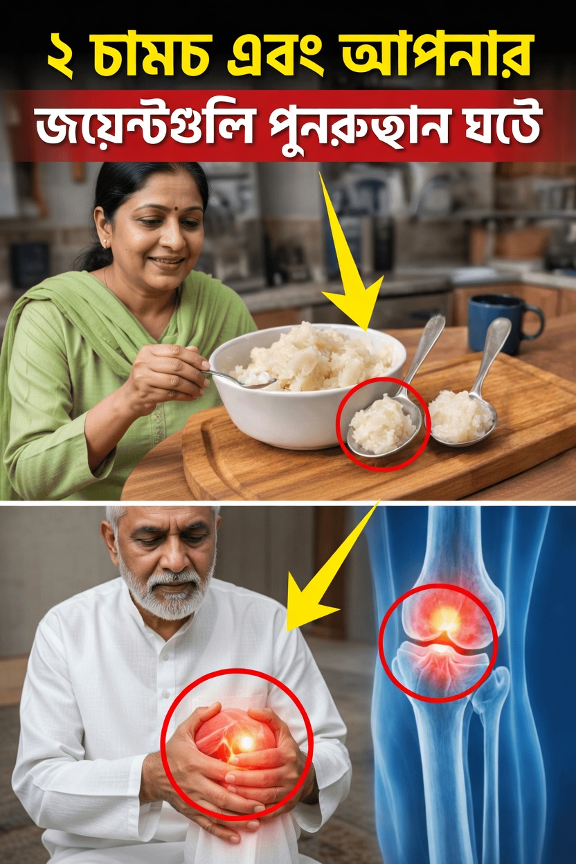 ৯৭ বছর বয়সী অর্থোপেডিক ডাক্তার প্রকাশ করলেন: মাত্র ১টি খাবার ২৪ ঘণ্টায় হাঁটুর কার্টিলেজ পুনর্গঠন করে!