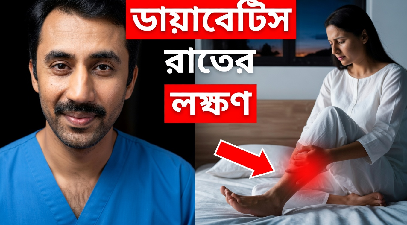 রাতে দেখা দেওয়া ৭টি লক্ষণ যা ডায়াবেটিস-সম্পর্কিত সমস্যার ইঙ্গিত হতে পারে, যা আপনার উপেক্ষা করা উচিত নয়