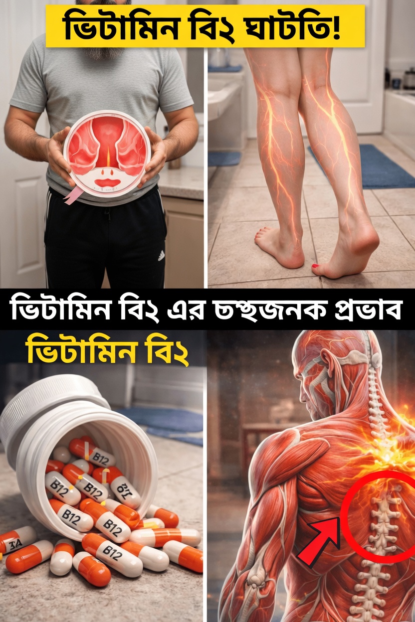 আপনার শরীরে আরও ভিটামিন বি১২-এর প্রয়োজন হতে পারে—এমন ৮টি অস্বাভাবিক লক্ষণ
