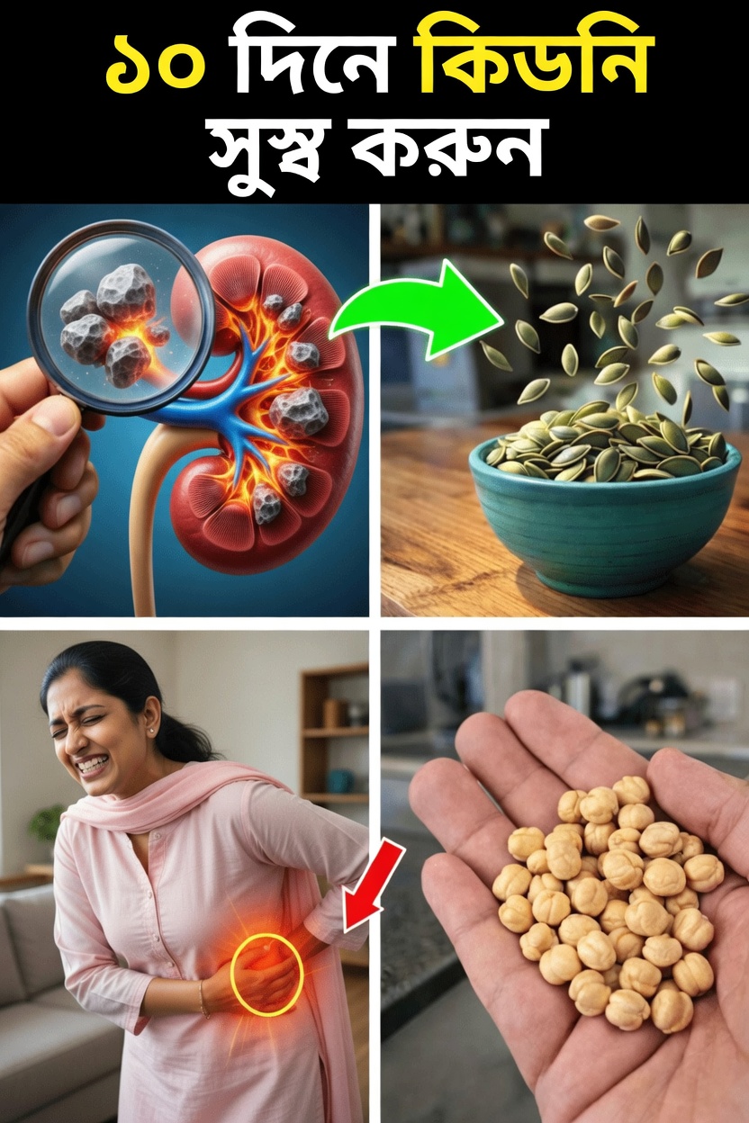 কিডনির স্বাস্থ্য রক্ষা: আজই অন্তর্ভুক্ত করুন পুষ্টিসমৃদ্ধ খাবার ও অভ্যাস