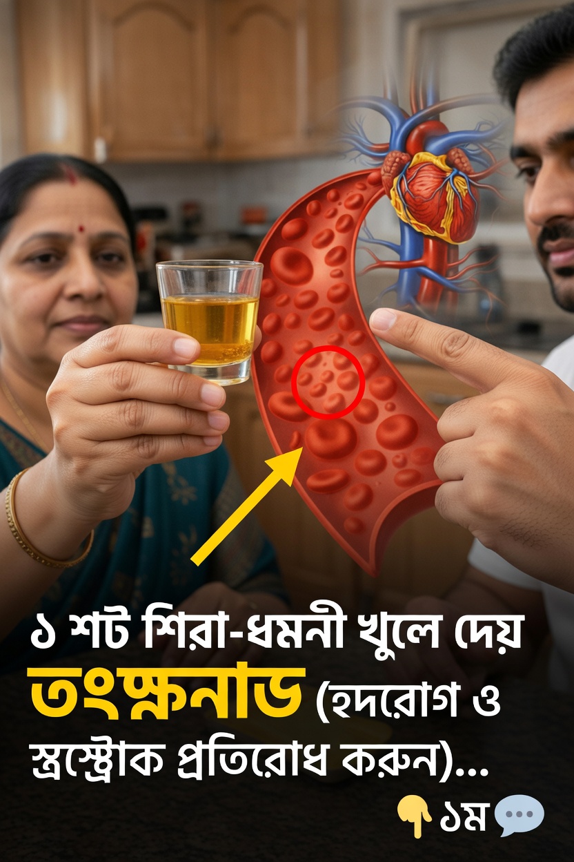 সহজ দৈনিক পানীয় যা স্বাস্থ্যকর রক্তপ্রবাহ ও হৃদ্‌যত্নে সহায়তা করে