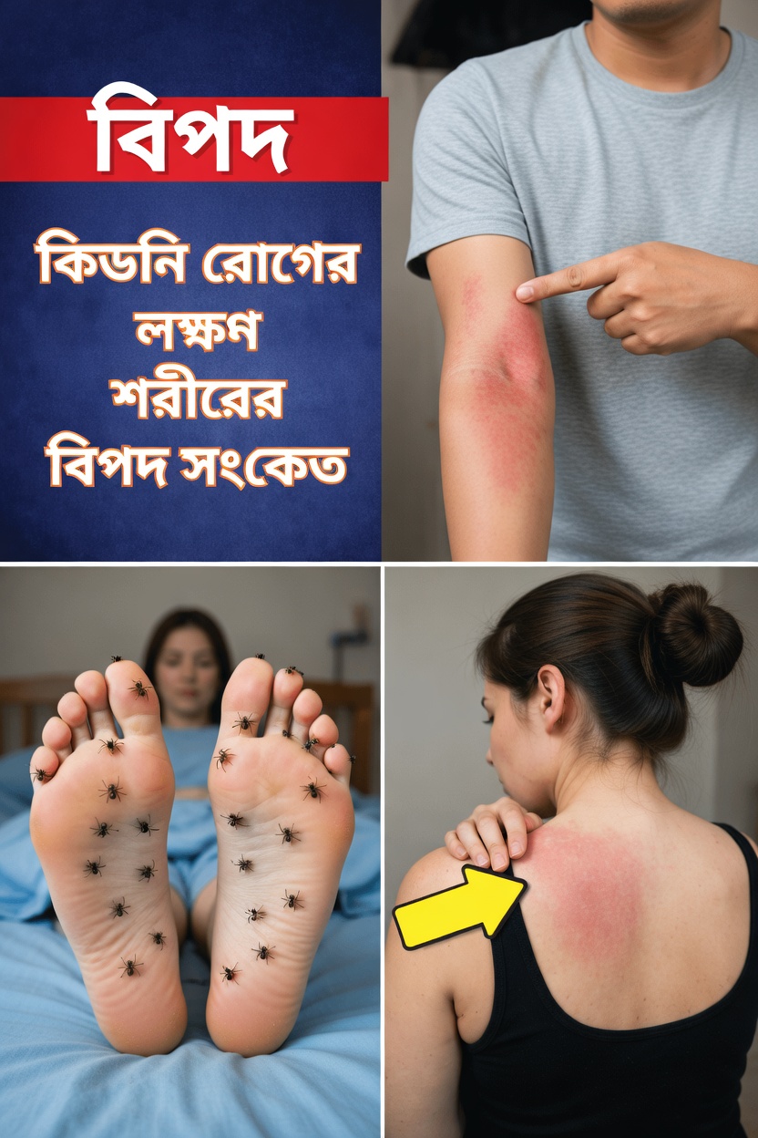 আপনার শরীরে দৃশ্যমান কিডনি রোগের ১৭টি বিপজ্জনক লক্ষণ – দেরি হওয়ার আগেই ধরুন