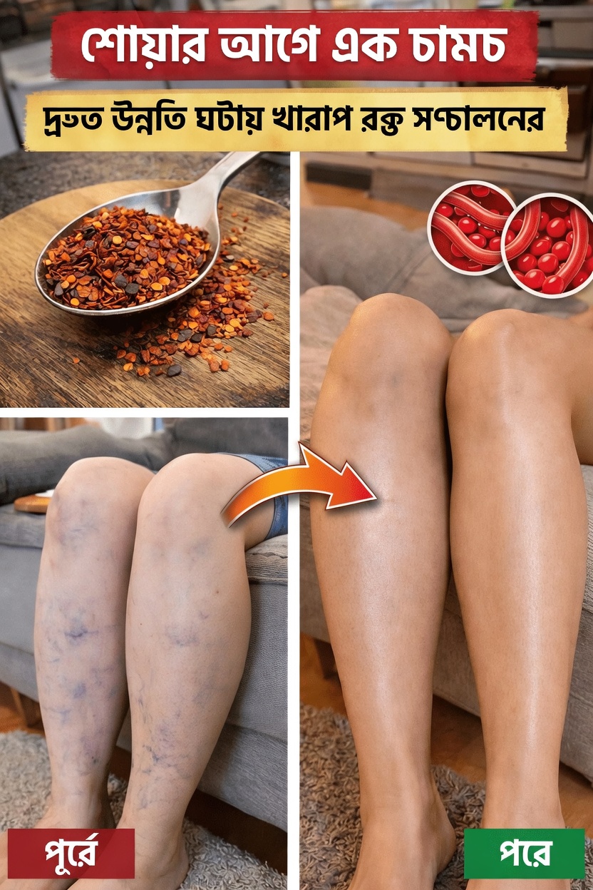 হালকা পা নিয়ে ঘুম থেকে উঠুন: সুস্থ রক্তসঞ্চালনে সহায়ক হতে পারে এমন সন্ধ্যাবেলার ৬টি খাবার (সাথে সহজ একটি ৩ রাতের পরীক্ষা)