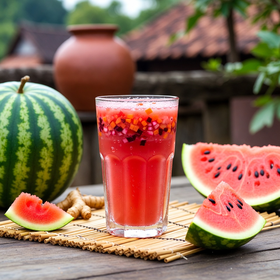 প্রতিটি নারীর জন্য অপরিহার্য পানীয়: গাজর, বিটরুট ও আদা সহযোগে তরমুজের জুস