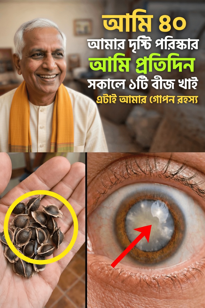 ৯০-র বেশি বয়স হলেও? চোখ ও মস্তিষ্কের শক্তি বাড়াতে প্রতিদিন সকালে এই ৩টি বীজ খান