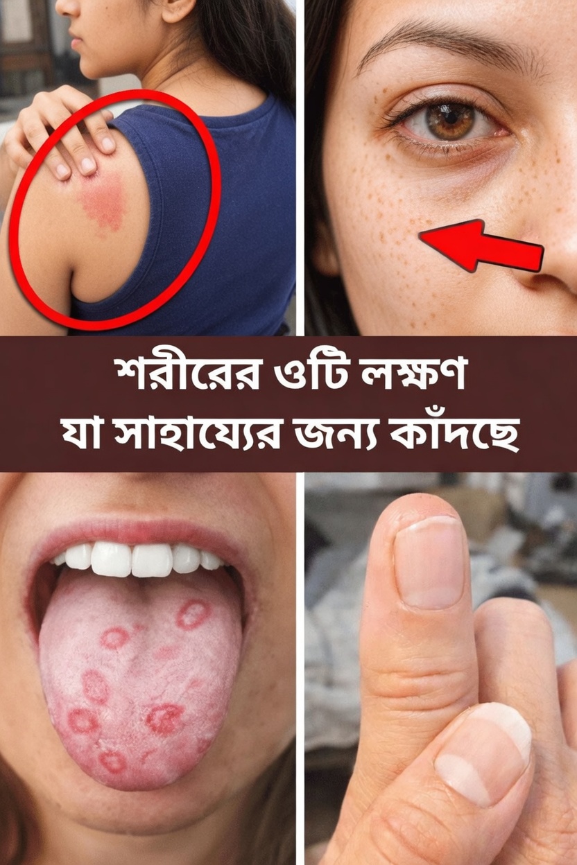 আপনার শরীর আরও যত্ন ও মনোযোগ চাইছে—এমন ৮টি আশ্চর্যজনক লক্ষণ