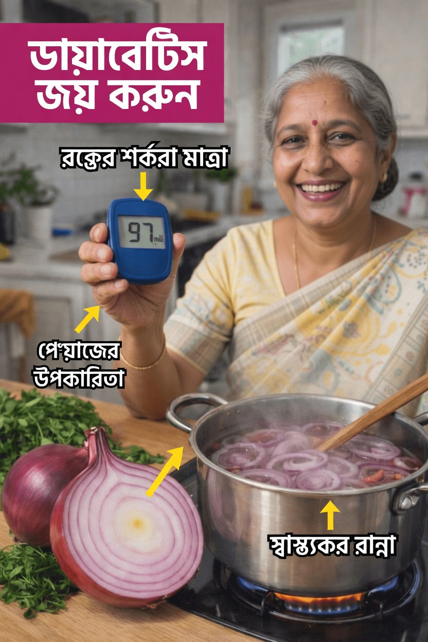 লাল পেঁয়াজের সম্ভাবনা অনুসন্ধান: সুস্থ রক্তশর্করার মাত্রা বজায় রাখতে সহায়তা