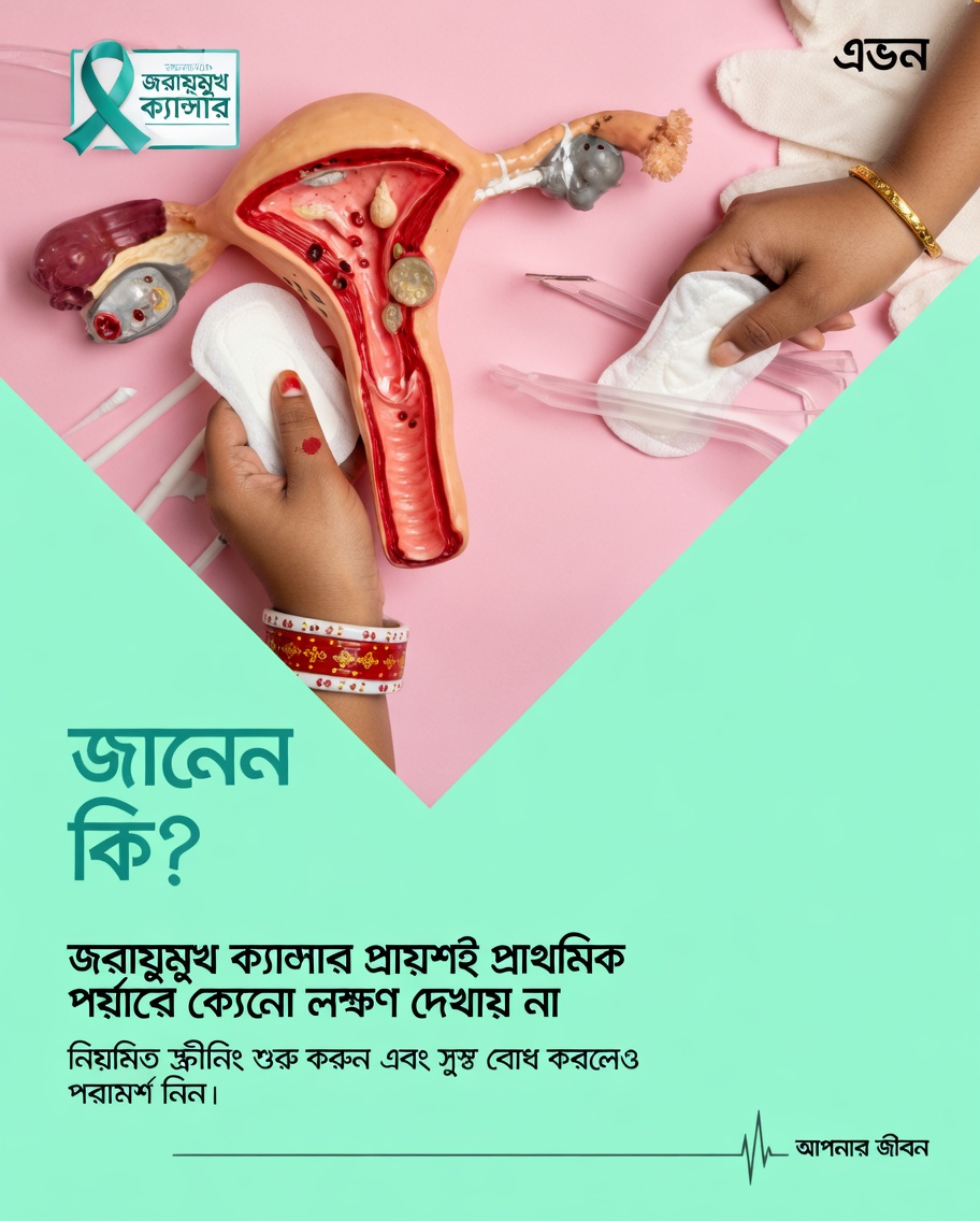 জরায়ুমুখের ক্যান্সার বোঝা এবং প্রাথমিক সচেতনতা কেন গুরুত্বপূর্ণ