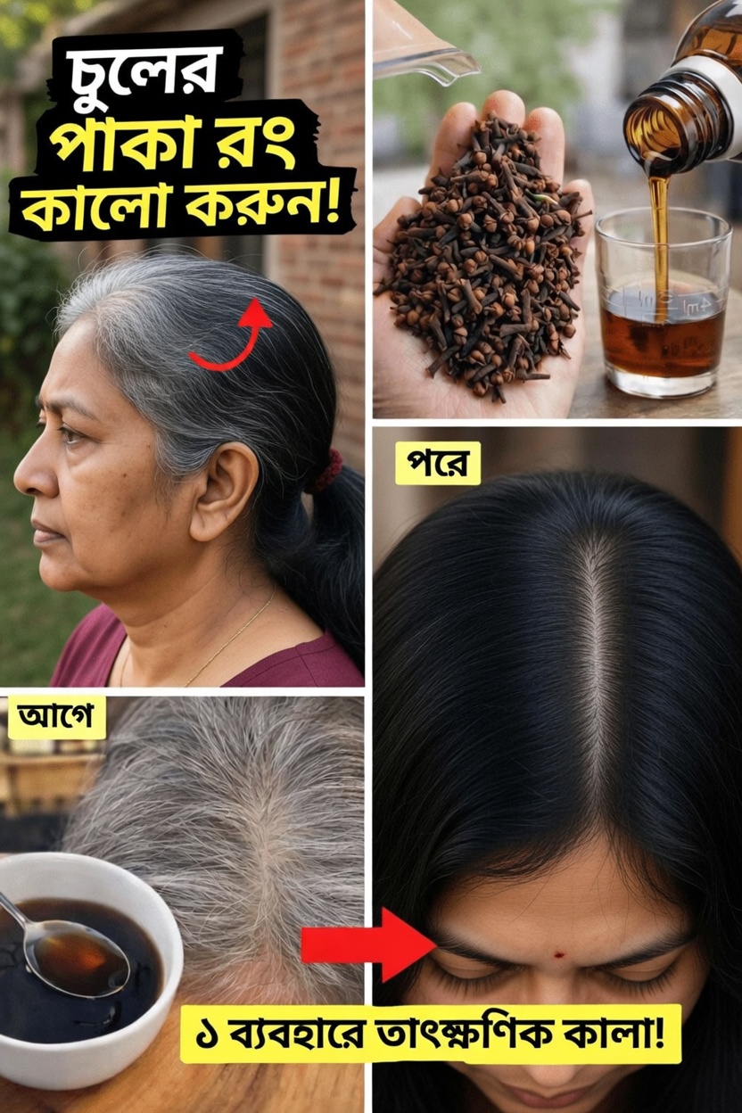 বয়স বাড়লেও তারুণ্যময় চুল ধরে রাখতে লবঙ্গের সম্ভাবনা আবিষ্কার করুন