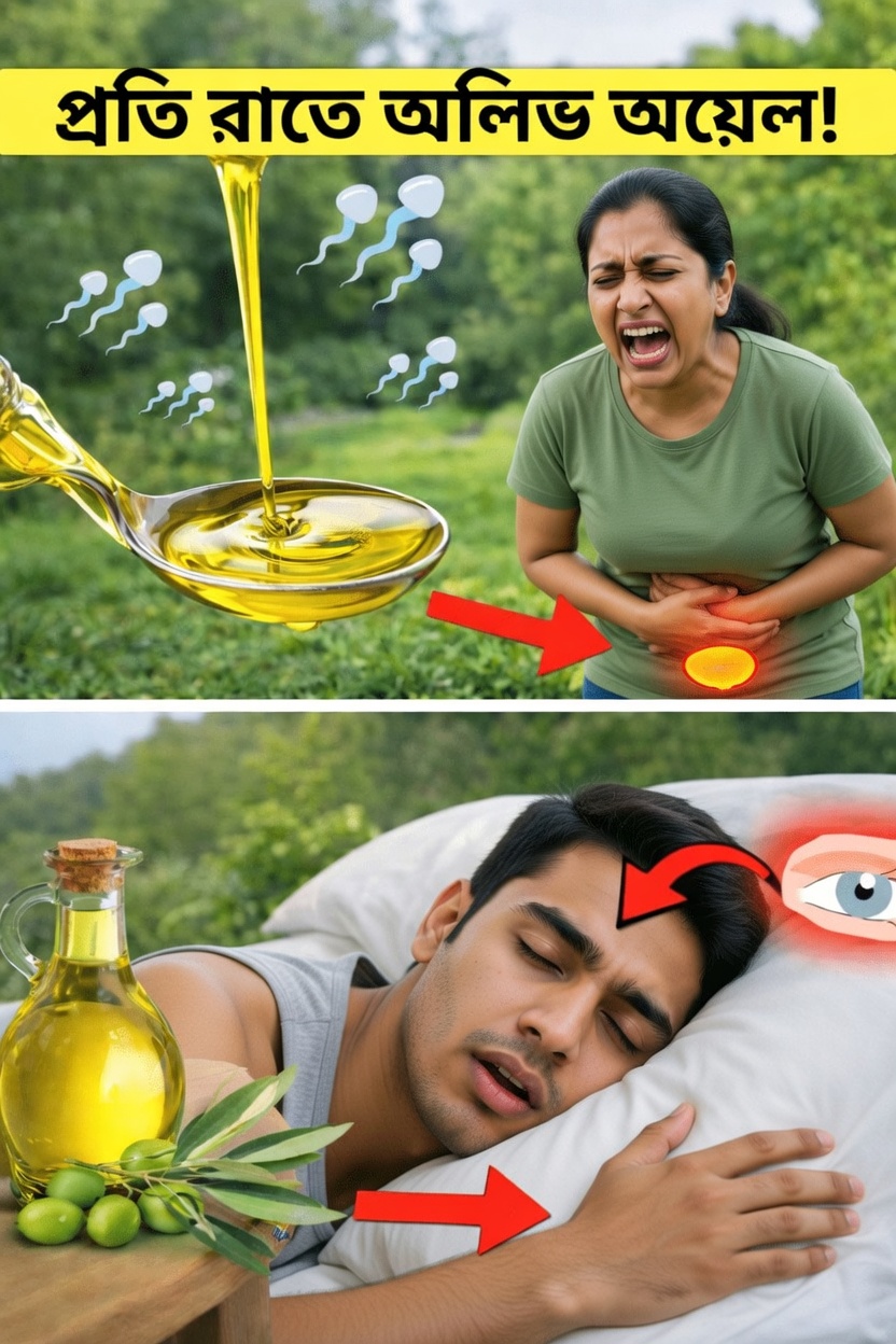 প্রতি রাতে এক চামচ এক্সট্রা ভার্জিন অলিভ অয়েল খেলে আপনার শরীরে কী ঘটে?
