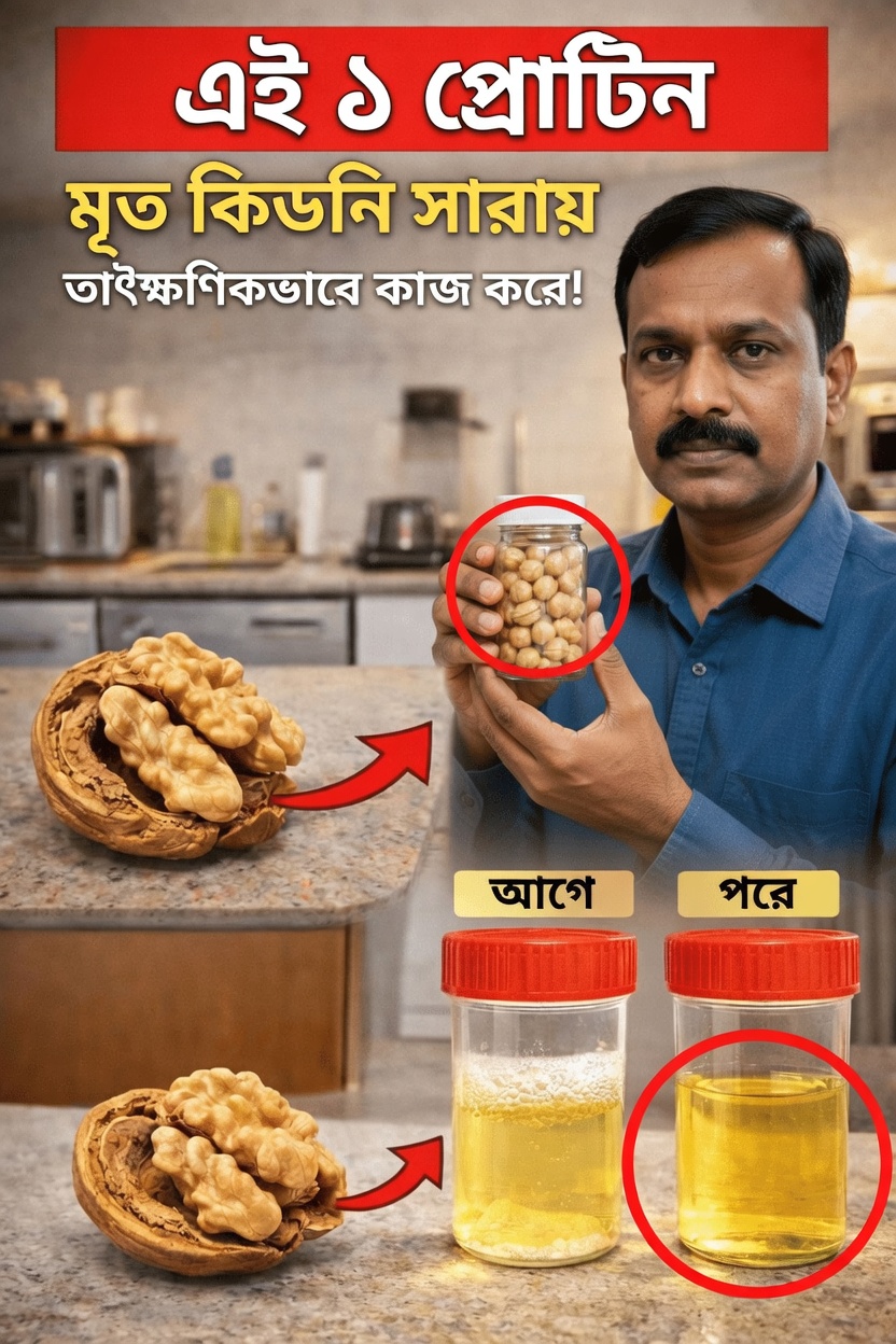 যে ৪টি প্রোটিন কিডনি বাঁচায় (আর যে ৬টি নীরবে সেগুলো ধ্বংস করে)