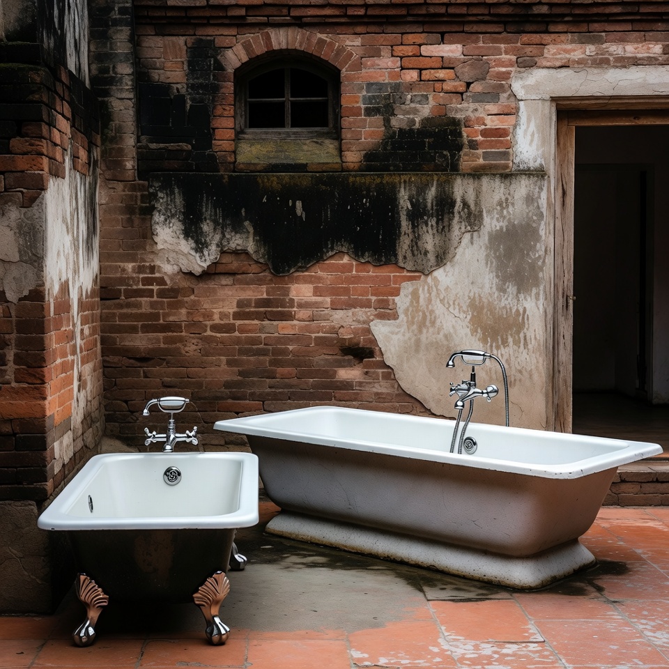 বিস্ময়কর বাথরুম ট্রেন্ডে মাতোয়ারা ঘরবাড়ি – বড় টবের পাশে ছোট টব!