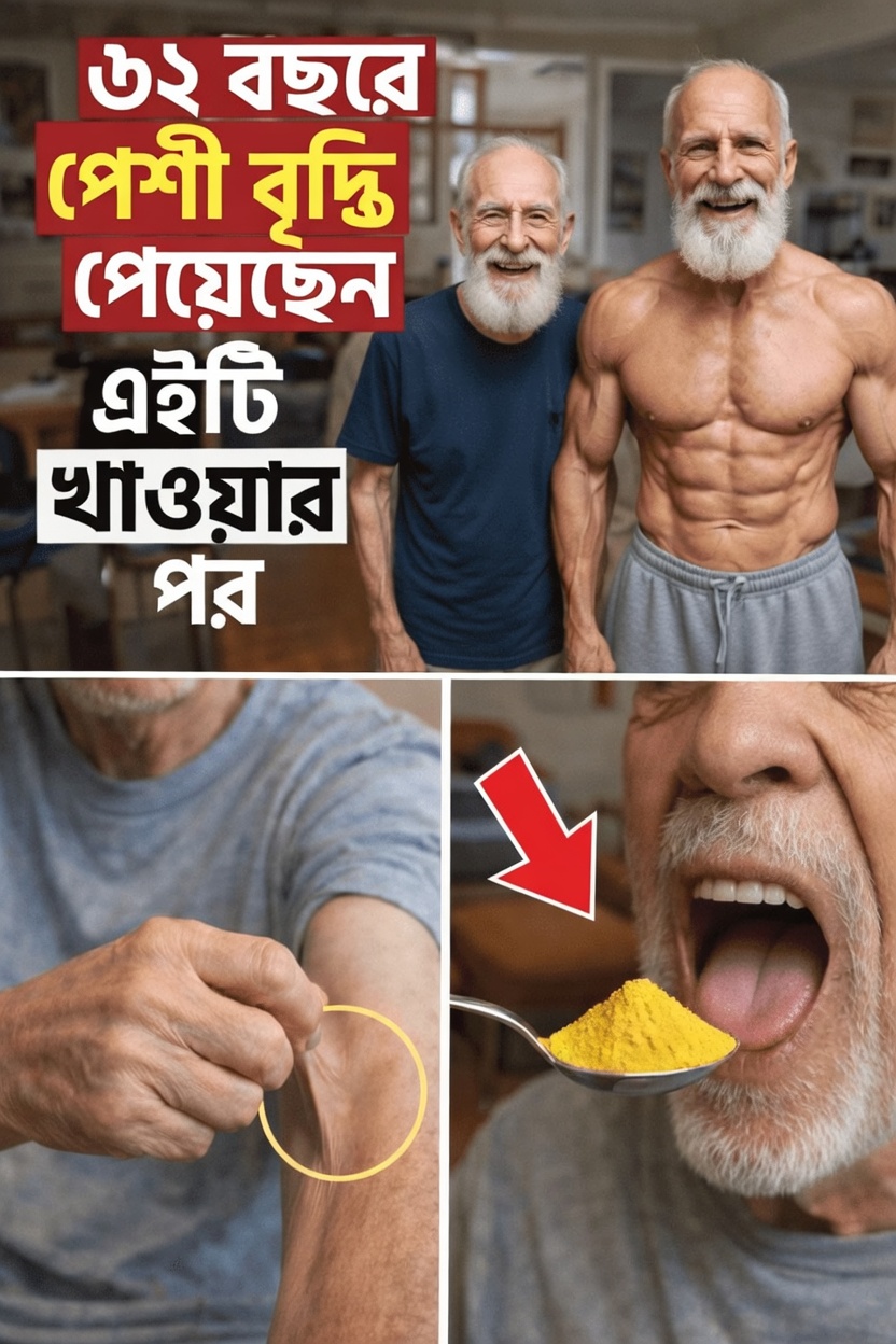 বয়স্কদের পেশির স্বাস্থ্য রক্ষা ও বয়সজনিত পেশি ক্ষয় রোধে সহায়ক ৭টি জরুরি খাদ্য