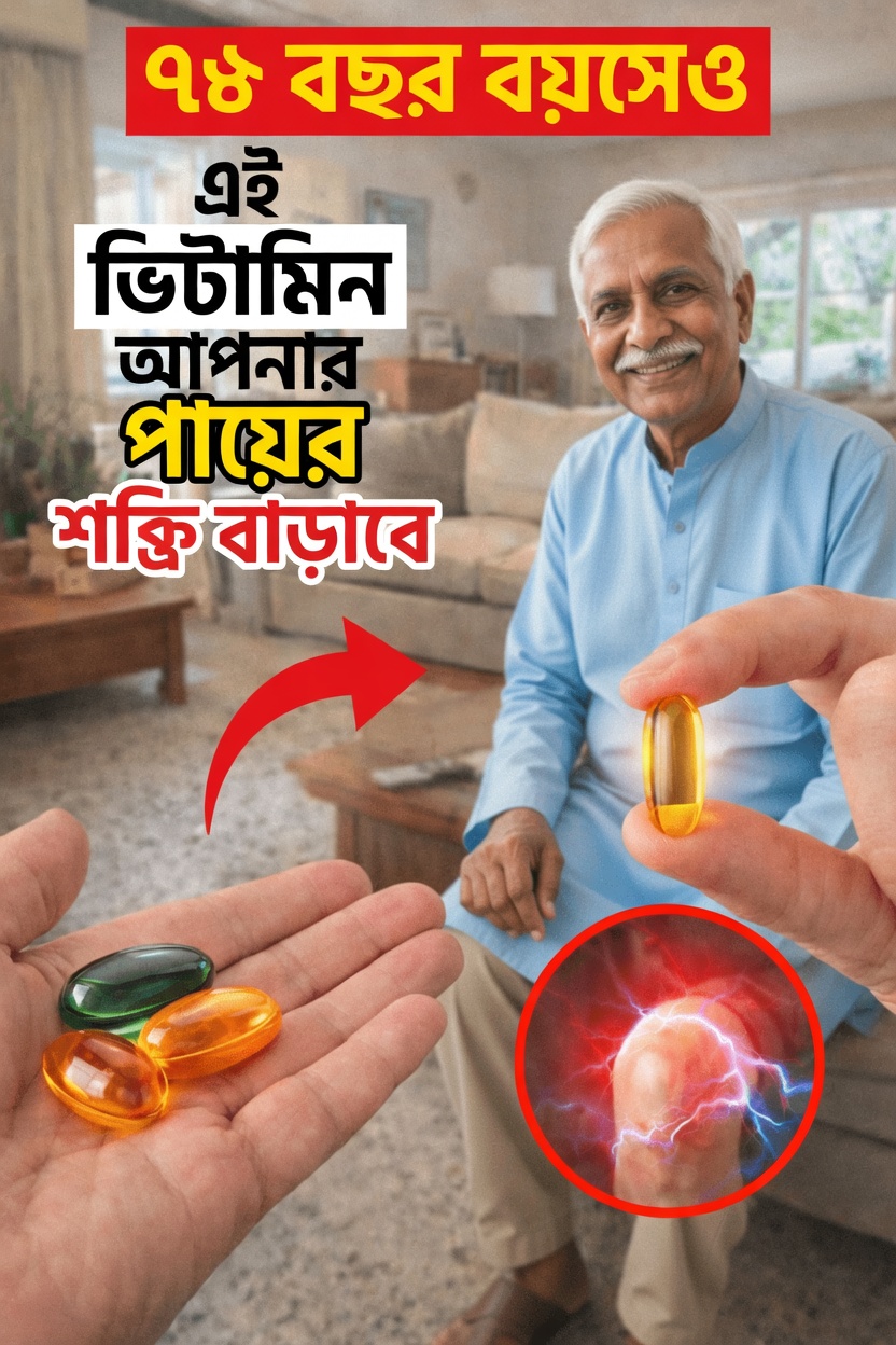 সকালে পায়ের সংযোগস্থলে কাঠিন্য? বয়স বাড়ার সাথে সাথে যে ৩টি গুরুত্বপূর্ণ পুষ্টি উপাদানের ঘাটতি হতে পারে