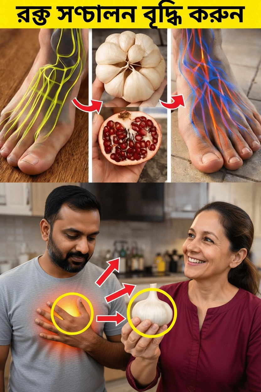 প্রাকৃতিকভাবে স্বাস্থ্যকর রক্ত সঞ্চালনে সহায়ক হতে পারে এমন ১৪টি সহজ খাবার