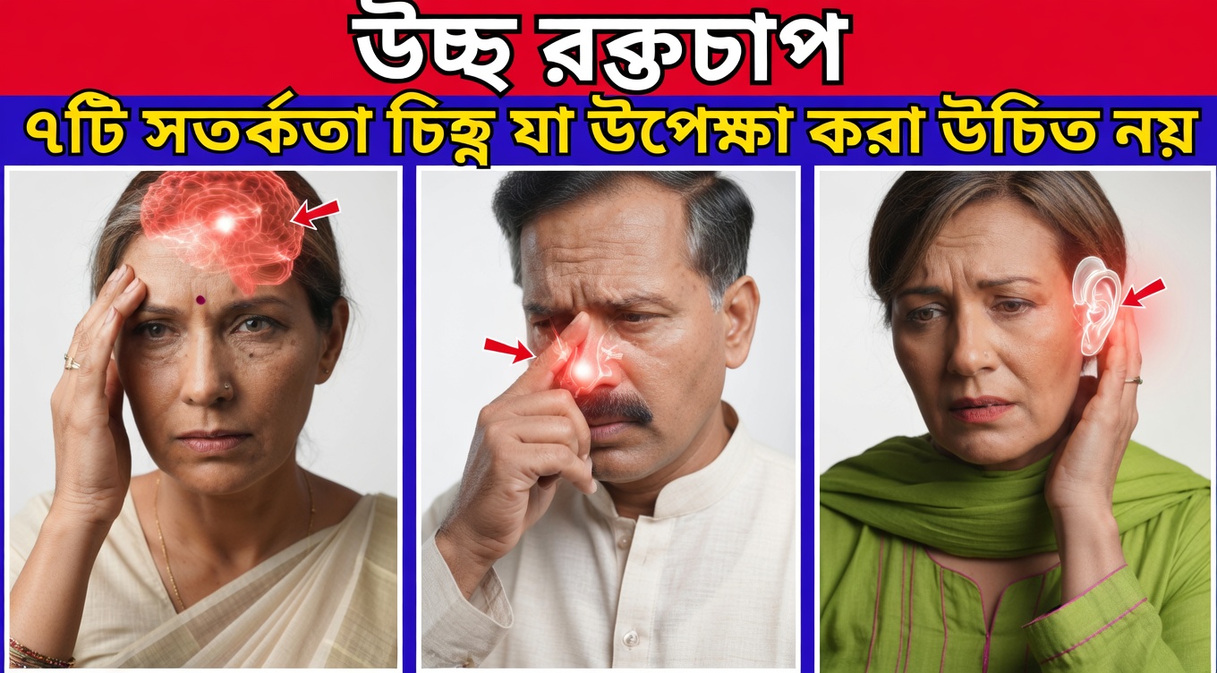 উচ্চ রক্তচাপের ইঙ্গিত দিতে পারে এমন ৯টি বিস্ময়কর লক্ষণ – এবং কেন আপনাকে এদের প্রতি খেয়াল রাখা উচিত