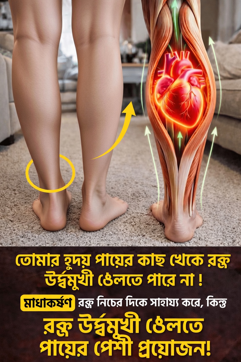 কেন আপনার পায়ের পেশিকে বলা হয় “দ্বিতীয় হৃদয়”