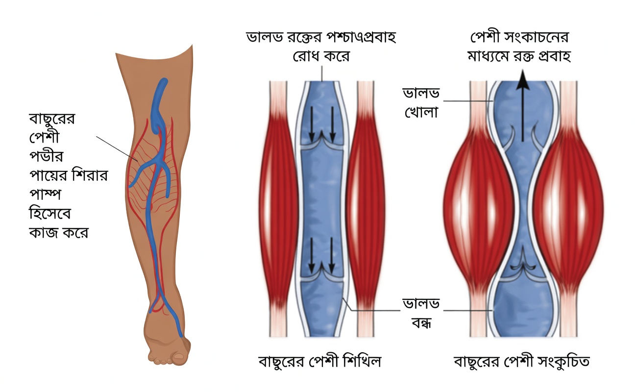 কেন আপনার পায়ের পেশিকে বলা হয় “দ্বিতীয় হৃদয়”