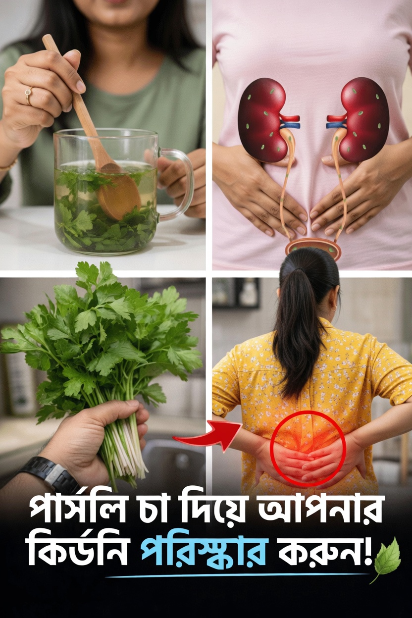 পার্সলে ও সেলারির বিস্ময়কর ভূমিকা: প্রাকৃতিকভাবে কিডনি সুস্থ রাখতে তাদের অবদান