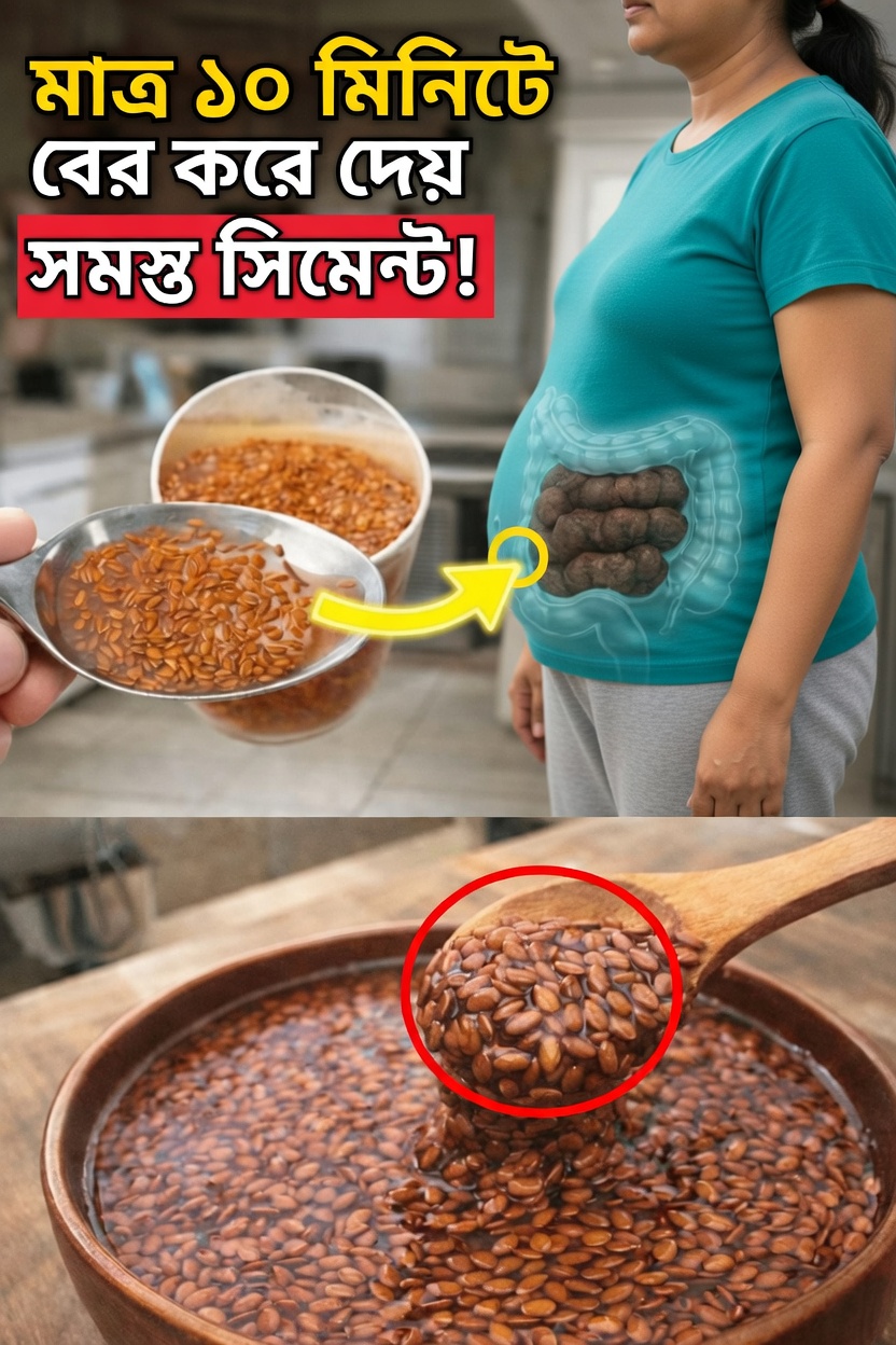 মাত্র ১ গ্লাস পান করুন, আর মাত্র ১০ মিনিটে আপনার পুরো কোলন পরিষ্কার করুন!