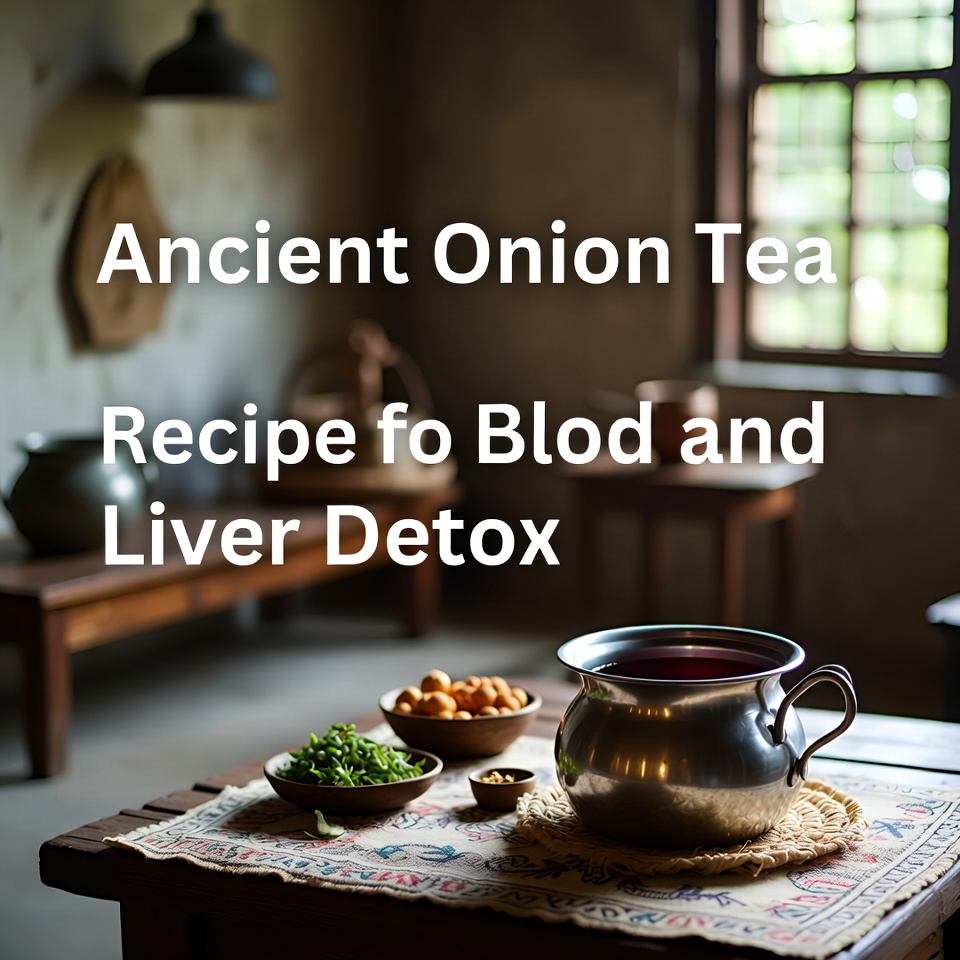 রক্ত ও লিভার ডিটক্সের জন্য প্রাচীন পেঁয়াজ চা রেসিপি