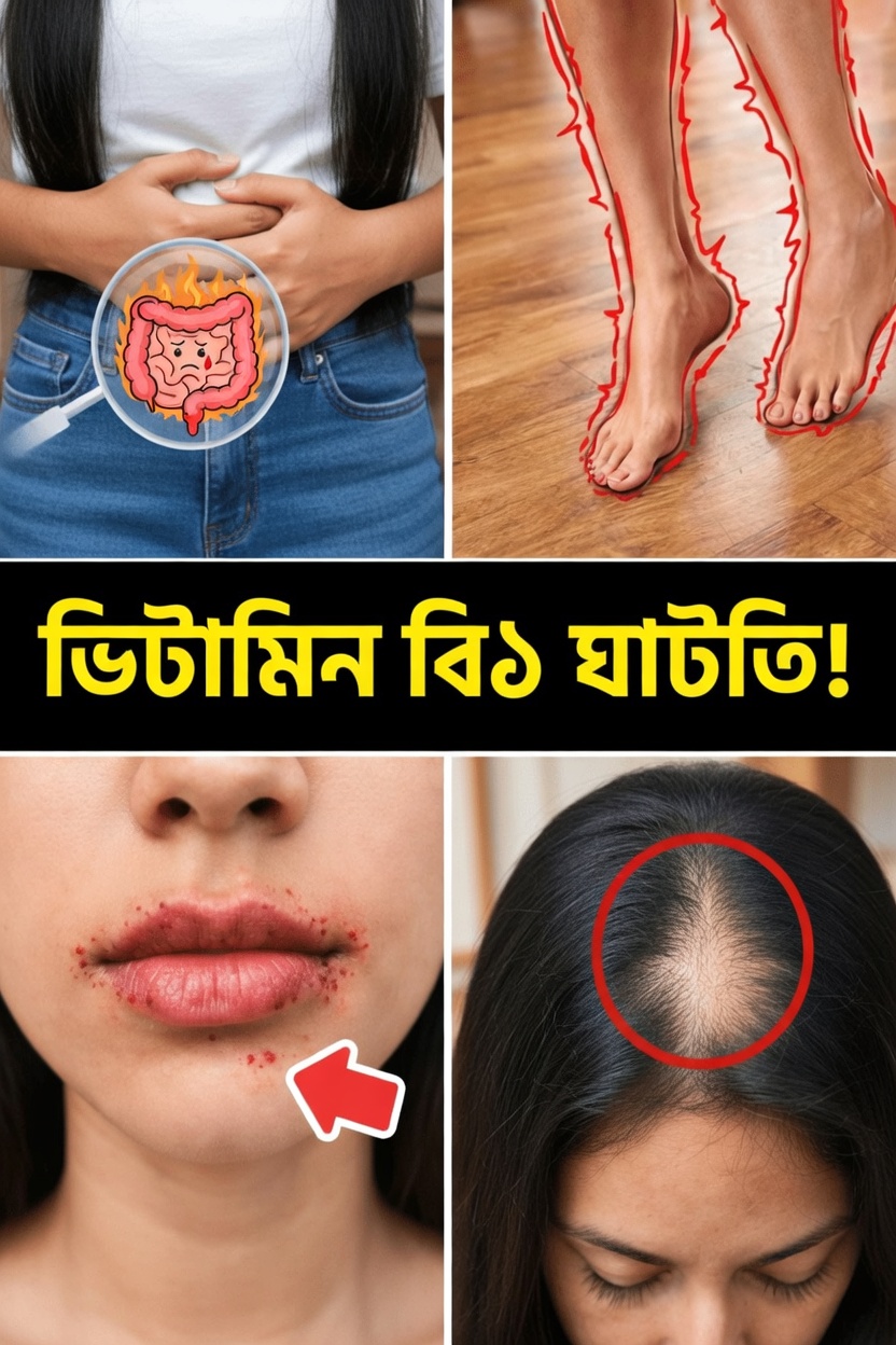 আপনার শরীরে ভিটামিন বি১২-এর ঘাটতি থাকতে পারে – এমন ৮টি আশ্চর্যজনক লক্ষণ