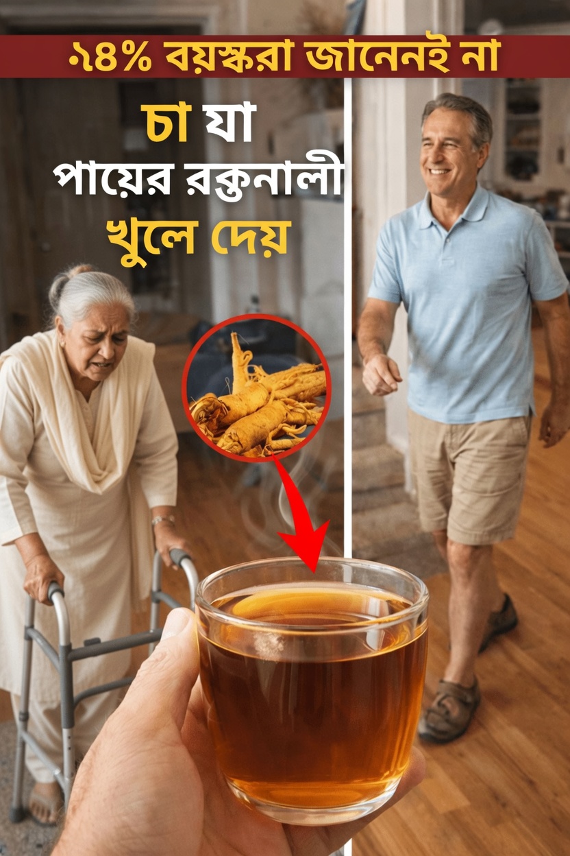 ৬০-এর বেশি? প্রতিদিনের হাঁটায় সুস্থ রক্তসঞ্চালন ও শক্তিশালী পদক্ষেপের জন্য এই ৩টি ভেষজ চা চেষ্টা করুন