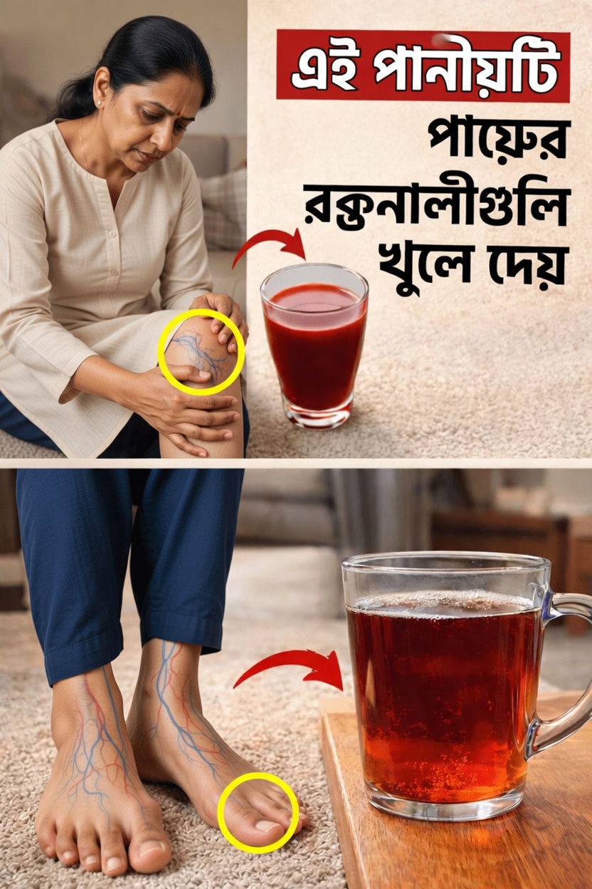 আপনার পায়ের রক্তসঞ্চালন উন্নত করতে সহায়ক হতে পারে এমন চমকপ্রদ দৈনন্দিন পানীয় আবিষ্কার করুন – এবং কীভাবে ঘরে এটি তৈরি করবেন