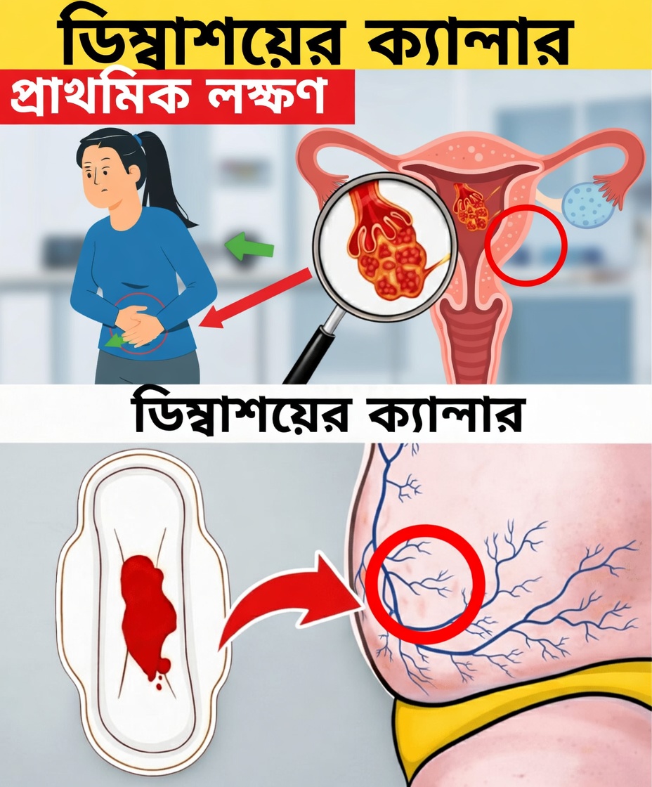 প্রতিটি নারীর জানা উচিত ডিম্বাশয়ের ক্যানসারের ৮টি প্রাথমিক সতর্কসংকেত