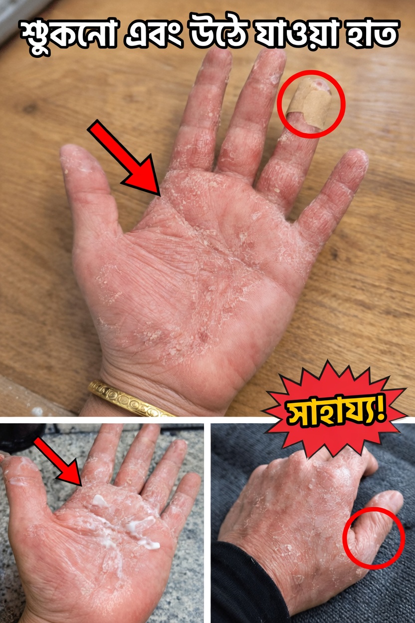 আপনার হাত কেন খোসা উঠতে ও ফেটে যেতে পারে: আরাম ফিরিয়ে আনতে সহায়ক দৈনন্দিন অভ্যাসগুলো