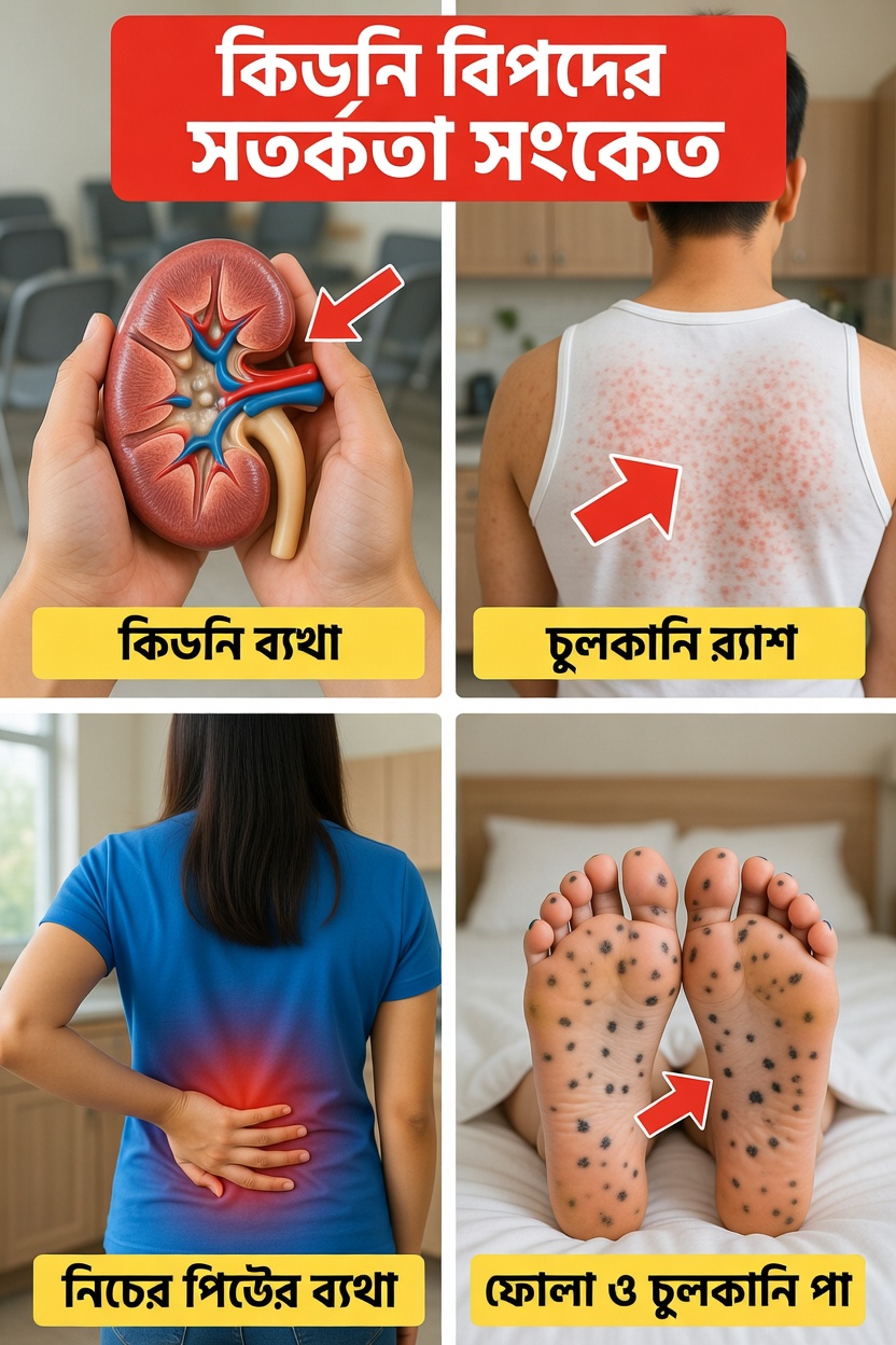 কিডনিতে সমস্যা হওয়ার ১০টি প্রাথমিক সতর্কসংকেত