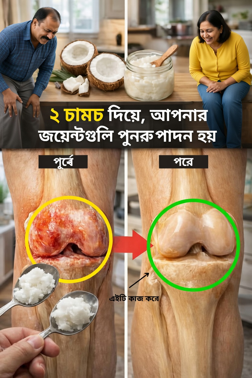জয়েন্টের আরাম ও নড়াচড়া বজায় রাখতে নারিকেল তেলের সম্ভাব্য ভূমিকা অনুসন্ধান