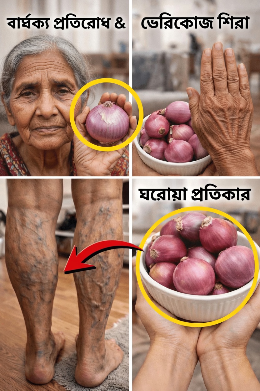 আপনার দৈনন্দিন ত্বকের যত্ন ও শিরা সুস্থতার রুটিনে পেঁয়াজের চমকপ্রদ ভূমিকা আবিষ্কার করুন