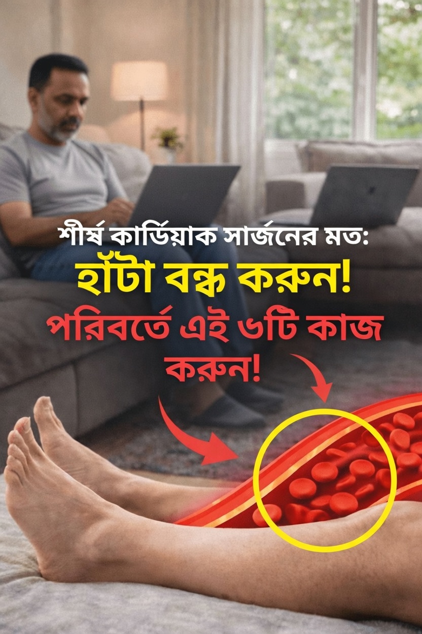 ৬০-এর পর হৃদ্‌স্বাস্থ্যের জন্য ৫টি কোমল লো-ইমপ্যাক্ট ব্যায়াম (হাঁটা কষ্টকর লাগলে আরও ভালো বিকল্প)