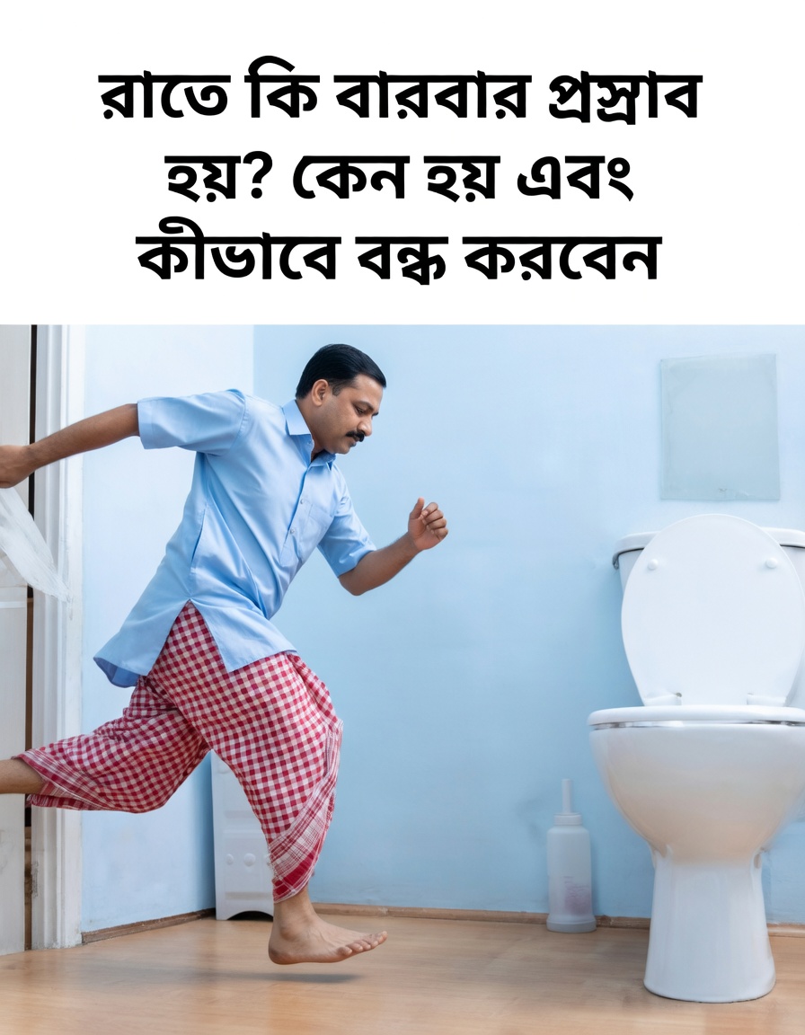 রাতে বারবার বাথরুমে যেতে হচ্ছে: এটি কি হৃদ্‌রোগের লক্ষণ হতে পারে? গবেষণা কী বলছে