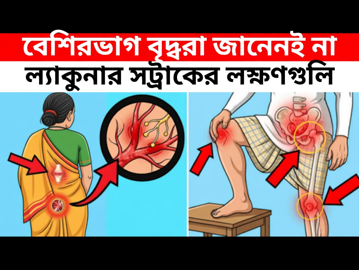 ৬০ বছরের বেশি বয়সী অনেকেই যা দৈনন্দিন জীবনে এড়িয়ে যান: ল্যাকুনার স্ট্রোকের ৭টি সূক্ষ্ম লক্ষণ