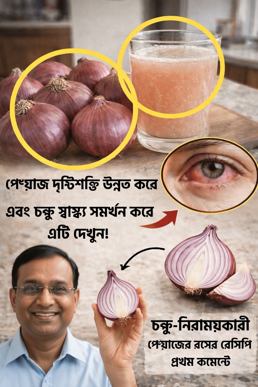 চোখের আরামার্থে পেঁয়াজের প্রাচীন ব্যবহার অন্বেষণ: বিজ্ঞান ও লোককথা কী বলে