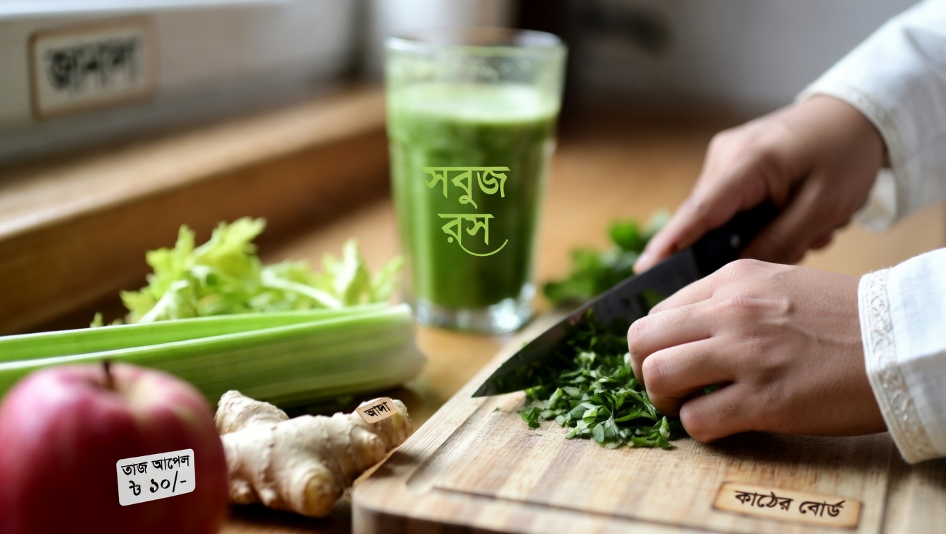 যকৃতের স্বাস্থ্য, রক্তে শর্করার ভারসাম্য এবং সামগ্রিক সুস্থতা বজায় রাখতে একটি সহজ সবুজ স্মুদি