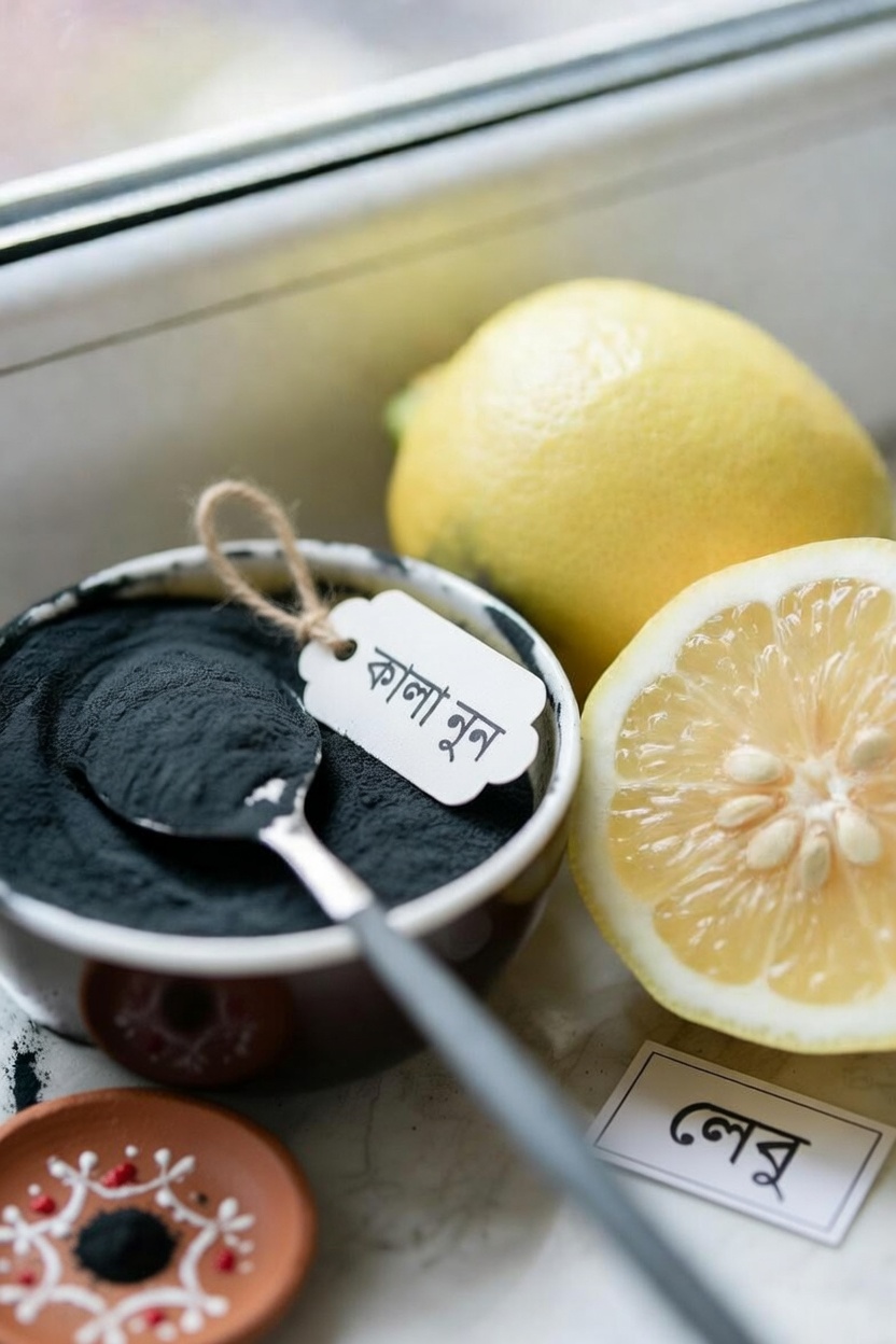 প্রতিদিনের ঘরোয়া পরীক্ষার জন্য লেবুর রস ও অ্যাক্টিভেটেড চারকোল কীভাবে একসাথে ব্যবহার করবেন তা জানুন