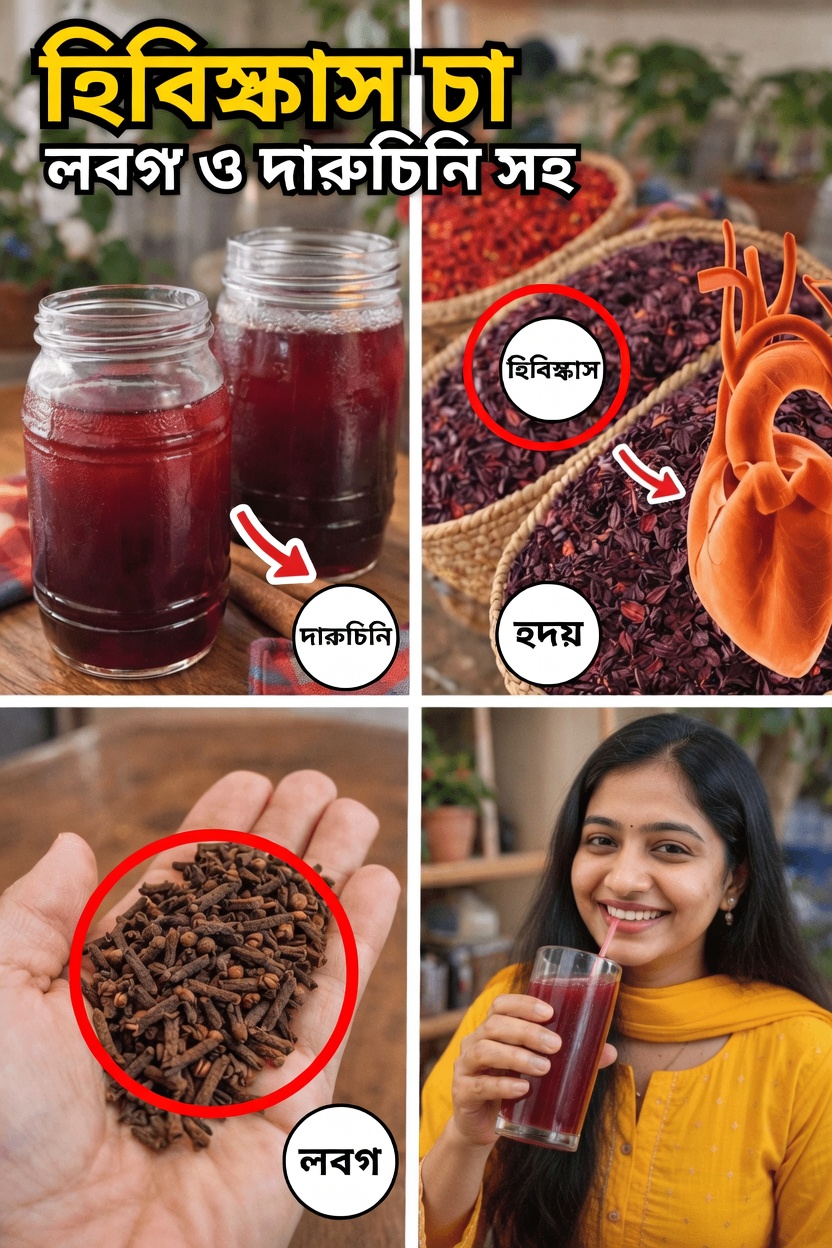 প্রাকৃতিক সহায়তার জন্য আপনার দৈনন্দিন সুস্থতার অভ্যাসে লবঙ্গ ও জব ফুলের চা সহজ উপায়ে যুক্ত করার উপায় আবিষ্কার করুন