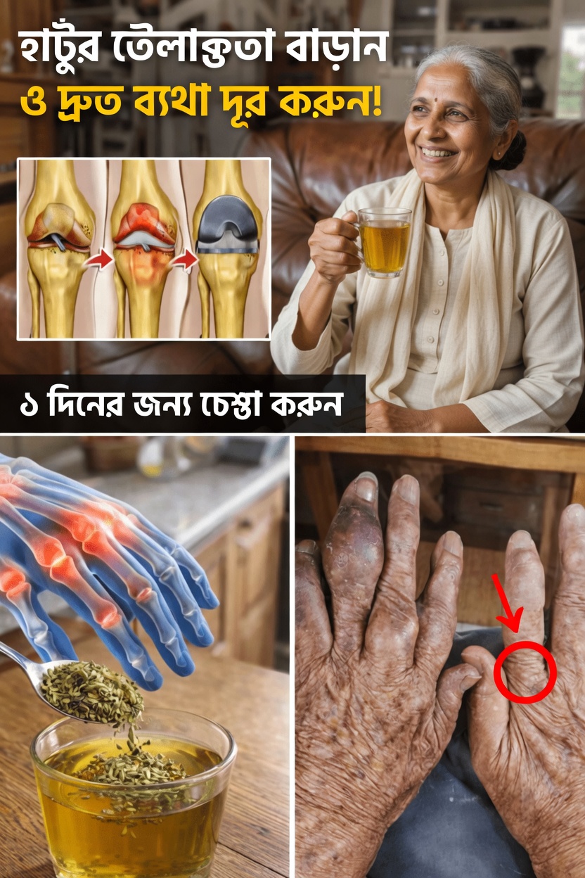 বয়স বাড়ার সঙ্গে সঙ্গে হাঁটুর জয়েন্টের আরাম ও চলনশক্তি বজায় রাখতে সহায়তা করতে পারে এমন চমকপ্রদ দৈনন্দিন অভ্যাসটি আবিষ্কার করুন