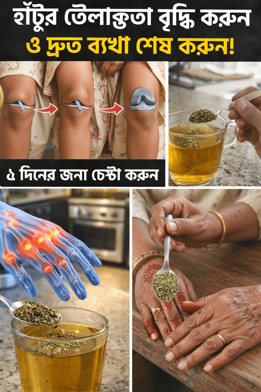 বয়স বাড়ার সঙ্গে সঙ্গে হাঁটুর জয়েন্টের আরাম ও চলনশক্তি বজায় রাখতে সহায়তা করতে পারে এমন চমকপ্রদ দৈনন্দিন অভ্যাসটি আবিষ্কার করুন