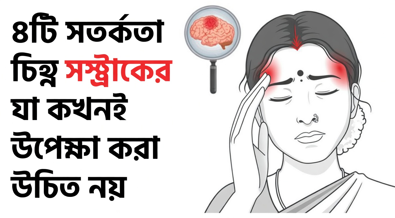 স্ট্রোকের ঝুঁকি ইঙ্গিত করতে পারে এমন ৮টি প্রাথমিক সতর্কতা– এবং আপনার ঝুঁকি কমাতে সহায়ক ৯টি বাস্তবধর্মী পদক্ষেপ