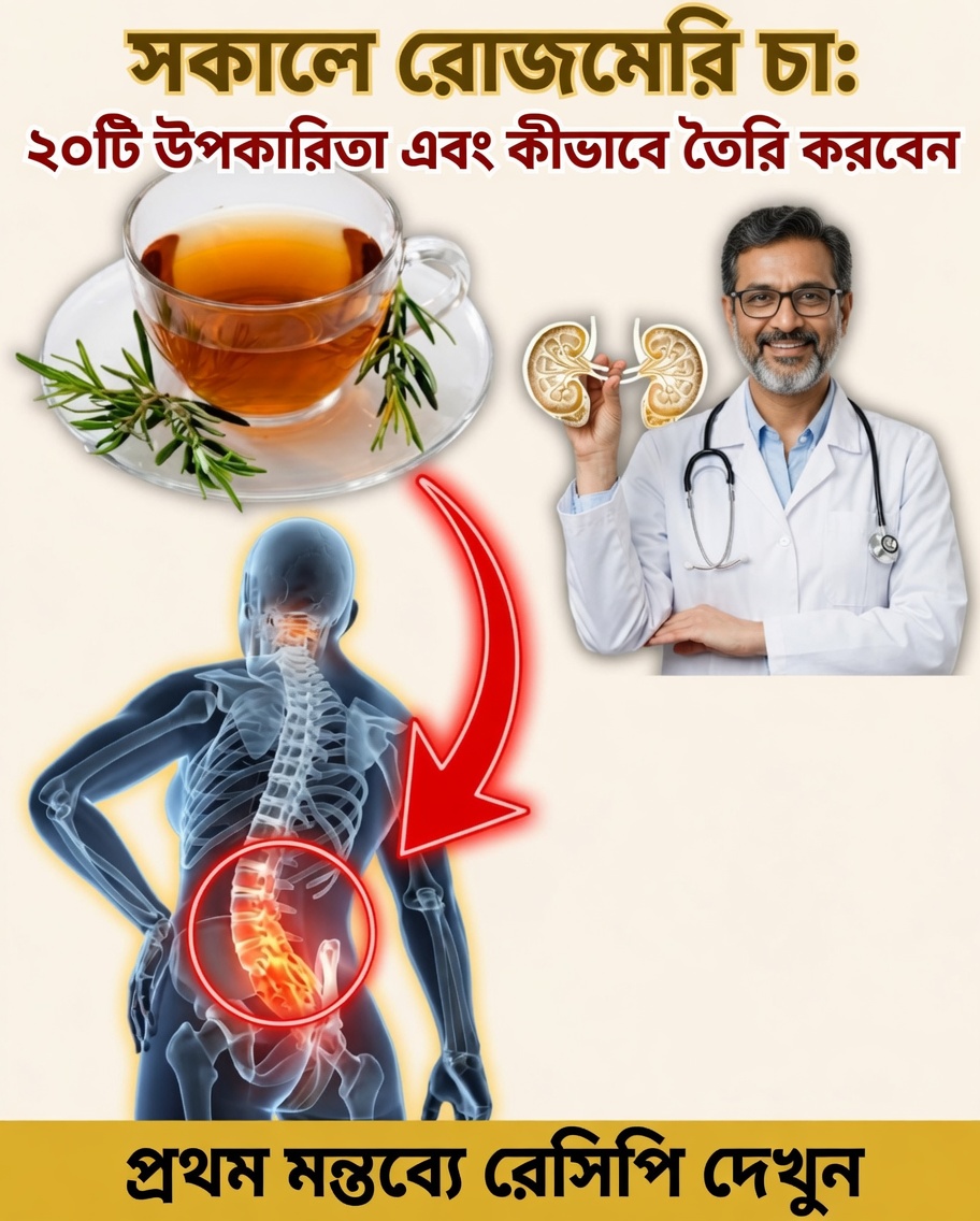 খালি পেটে রোজমেরি চা: শক্তিতে দিন শুরু করার জন্য ৭টি শক্তিশালী প্রাকৃতিক রেসিপি