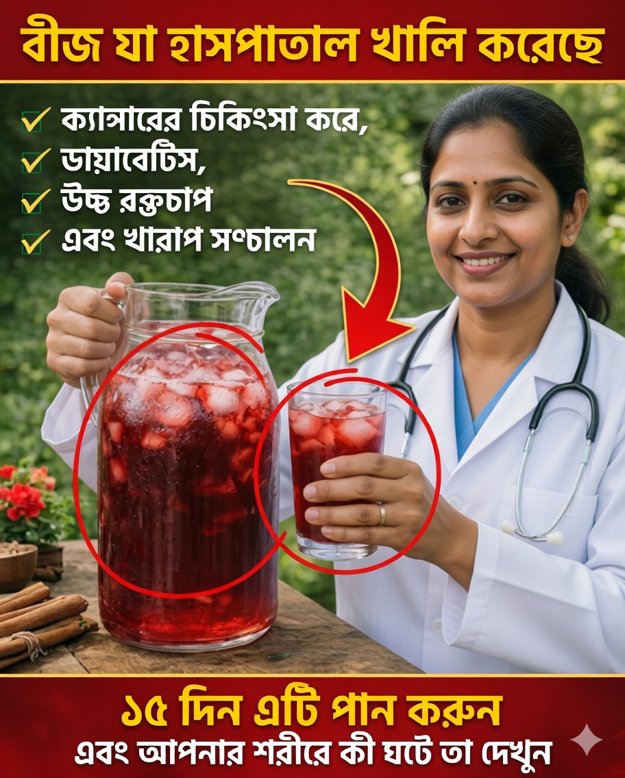 🍹 এটি ১৩ দিন ধরে পান করুন এবং দেখুন আপনার শরীরে কী ঘটতে পারে