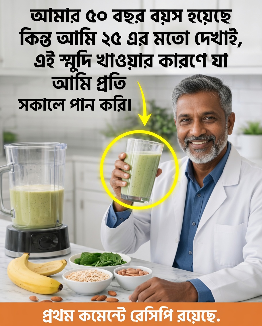 যে পুনরুজ্জীবনী স্মুদি আপনাকে আরও তরুণ অনুভব করতে ও দেখাতে সাহায্য করে