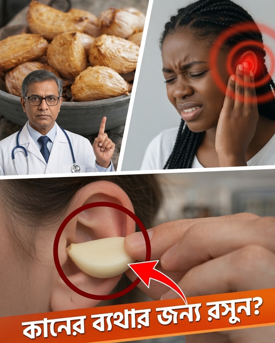 কানে রসুন: প্রাচীন প্রতিকার নাকি ঝুঁকিপূর্ণ মিথ? যা আপনার সত্যিই জানা দরকার