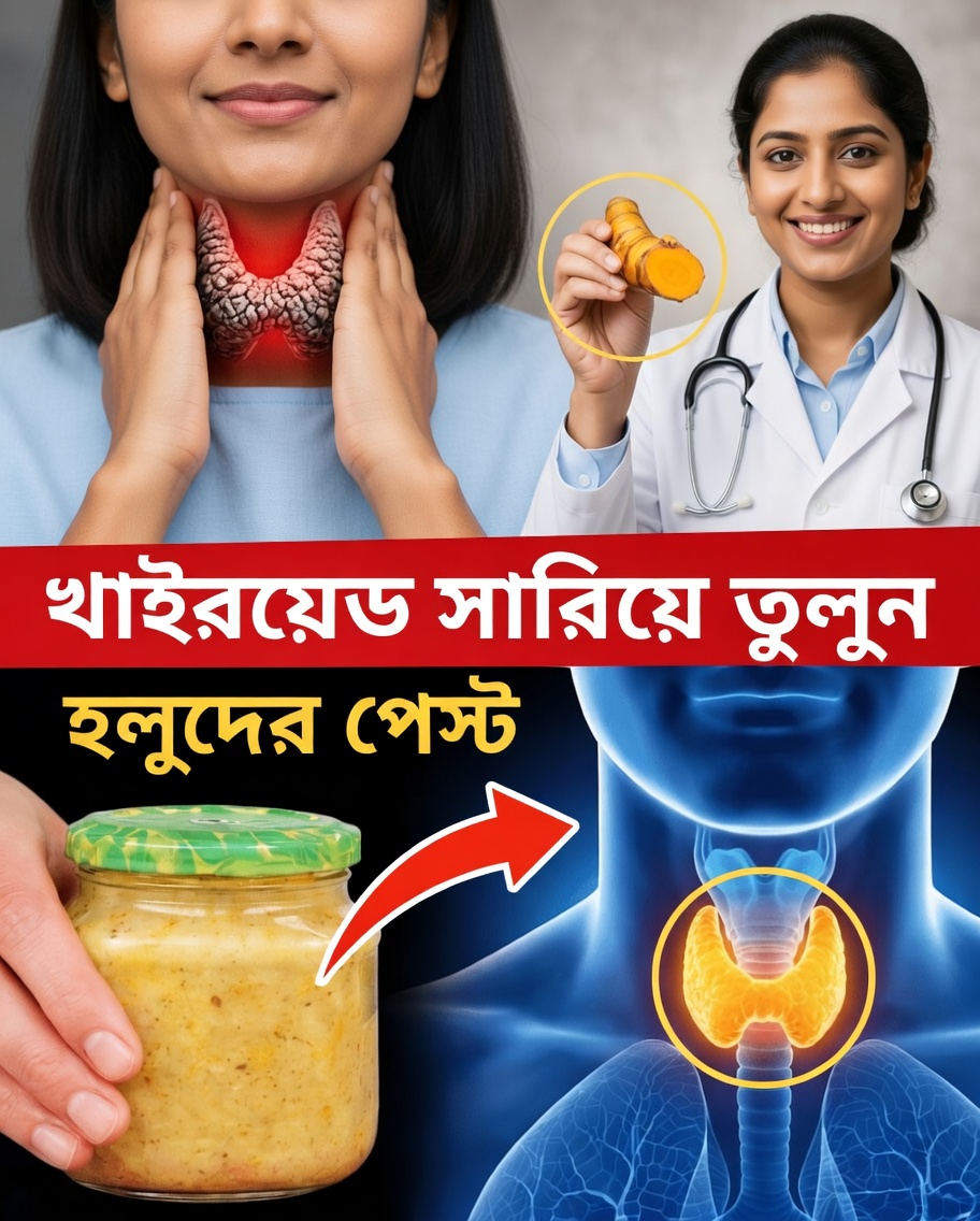 হলুদ ও থাইরয়েডের সহায়তা: যা অনেকেই নীরবে অনুসন্ধান করতে শুরু করেছেন
