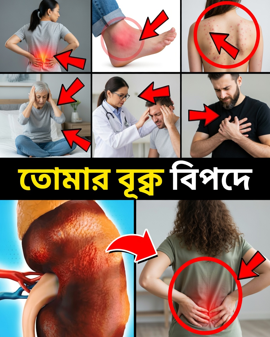 আপনার কিডনি যে আপনাকে সতর্কবার্তা পাঠাচ্ছে, তার ১০টি লক্ষণ